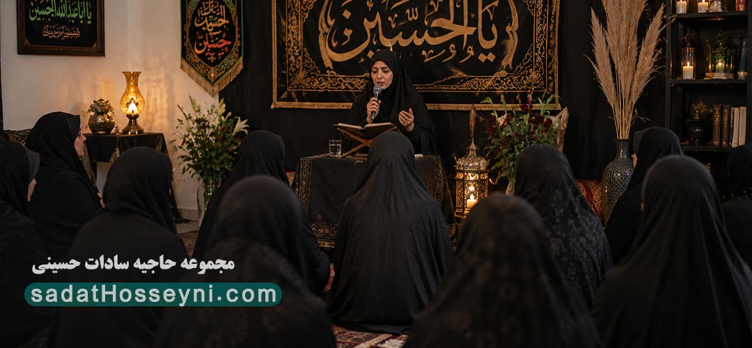 راهنمای جامع رزرو مداح خانم برای روضه اربعین و سفره‌های مذهبی بانوان
